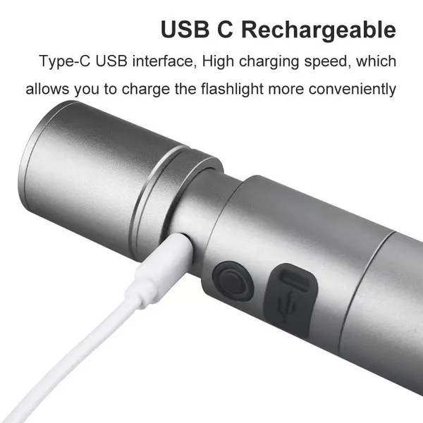 كشاف Flash Light وباور بانك 2 في 1